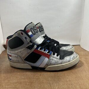 OSIRIS NYC 83 Fighter Jet High Tops Shoes Men Size 12